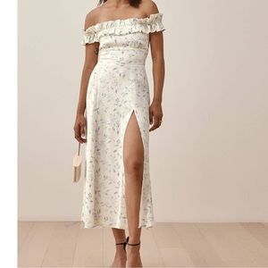 Reformation Izabel Midi Floral Dress